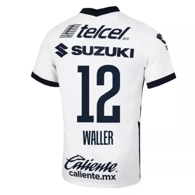Homme Football Maillot Facundo Waller #12 Tenues Extérieur Blanc 2020/21 Chemise