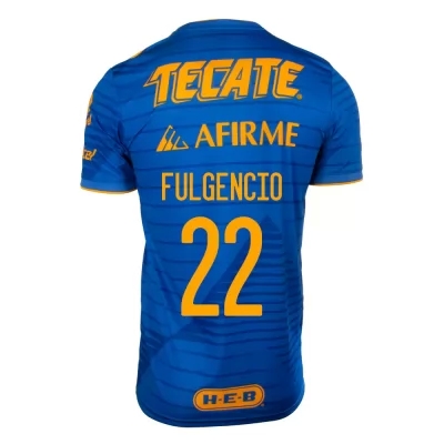 Homme Football Maillot Raymundo Fulgencio #22 Tenues Extérieur Bleu 2020/21 Chemise