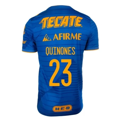 Homme Football Maillot Luis Quinones #23 Tenues Extérieur Bleu 2020/21 Chemise