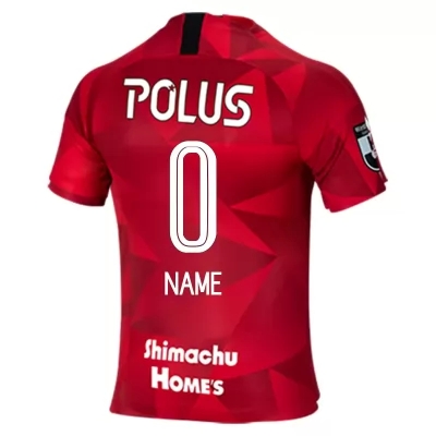 Homme Football Maillot Votre Nom #0 Tenues Domicile Rouge 2020/21 Chemise