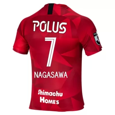 Homme Football Maillot Kazuki Nagasawa #7 Tenues Domicile Rouge 2020/21 Chemise