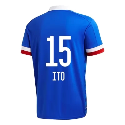 Homme Football Maillot Makito Ito #15 Tenues Domicile Bleu 2020/21 Chemise