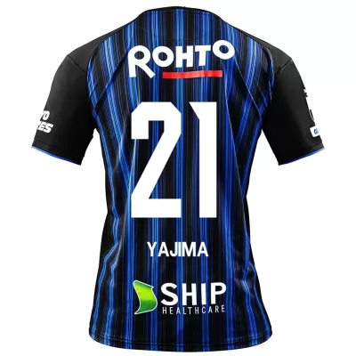 Homme Football Maillot Shinya Yajima #21 Tenues Domicile Bleu Royal 2020/21 Chemise