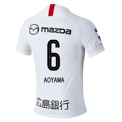 Homme Football Maillot Toshihiro Aoyama #6 Tenues Extérieur Blanc 2020/21 Chemise