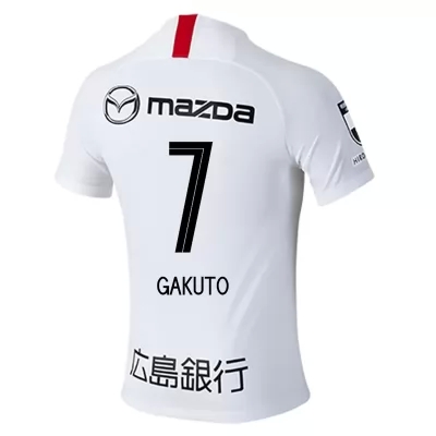 Homme Football Maillot Gakuto Notsuda #7 Tenues Extérieur Blanc 2020/21 Chemise