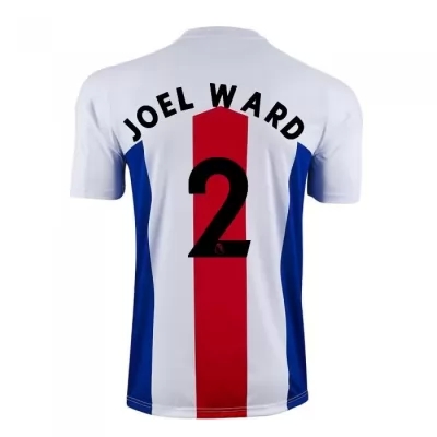 Homme Football Maillot Joel Ward #2 Tenues Extérieur Blanc 2020/21 Chemise