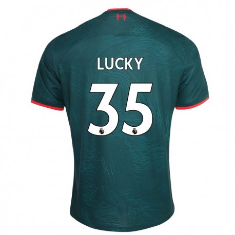 Kandiny Enfant Maillot Wellity Lucky #35 Vert Foncé Troisieme 2022/23 T-shirt