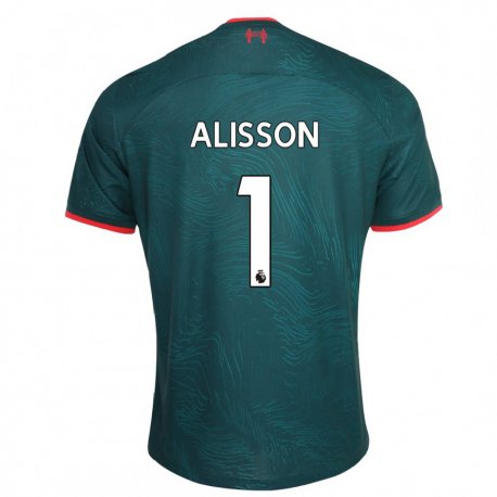 Kandiny Femme Maillot Alisson #1 Vert Foncé Troisieme 2022/23 T-shirt
