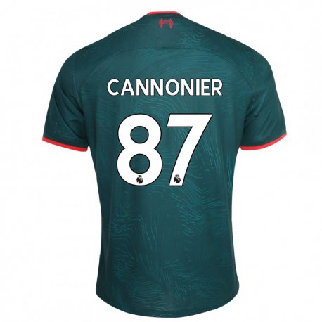 Kandiny Femme Maillot Oakley Cannonier #87 Vert Foncé Troisieme 2022/23 T-shirt