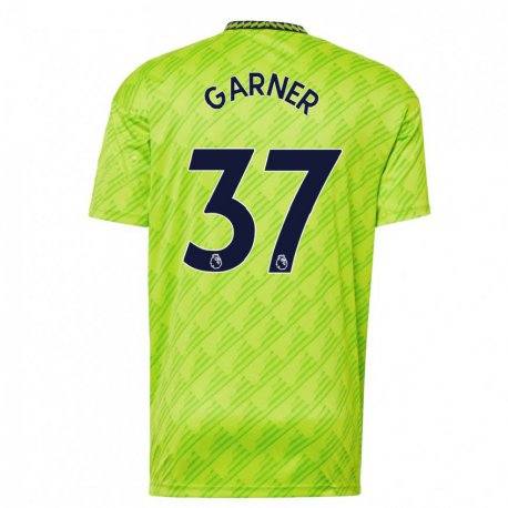 Kandiny Femme Maillot James Garner #37 Vert Clair Troisieme 2022/23 T-shirt