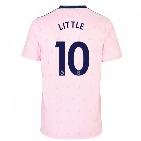 Kandiny Femme Maillot Kim Little #10 Rose Marine Troisieme 2022/23 T-shirt