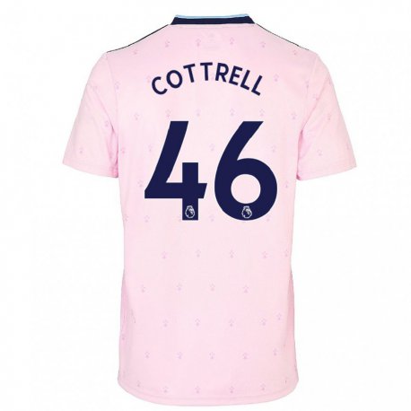 Kandiny Femme Maillot Ben Cottrell #46 Rose Marine Troisieme 2022/23 T-shirt