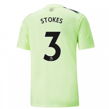 Kandiny Femme Maillot Demi Stokes #3 Vert Gris Foncé Troisieme 2022/23 T-shirt