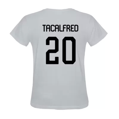 Homme Maillot Mickael Tacalfred #20 Blanc Chemise