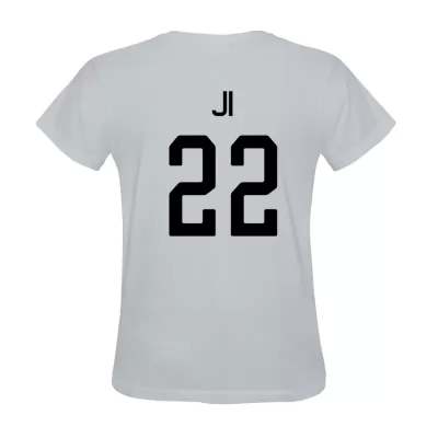 Homme Maillot Ji Xiaoxuan #22 Blanc Chemise