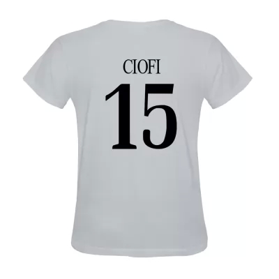 Homme Maillot Andrea Ciofi #15 Blanc Chemise
