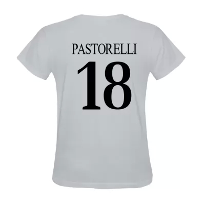 Homme Maillot Lorenzo Pastorelli #18 Blanc Chemise