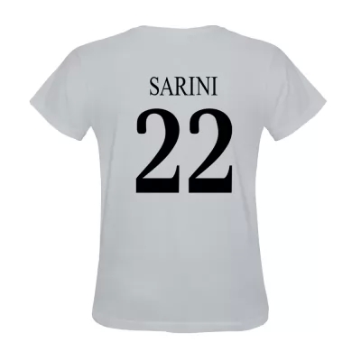 Homme Maillot Lorenzo Sarini #22 Blanc Chemise