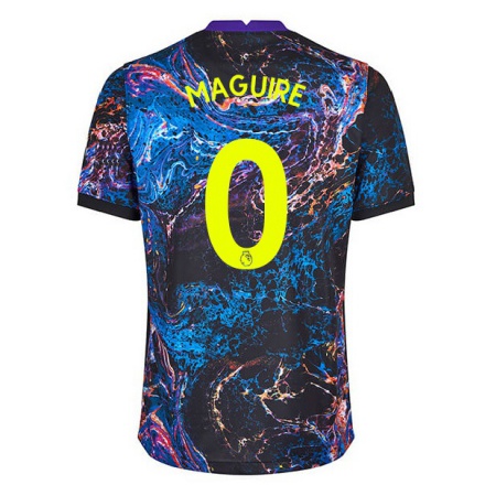 Femme Maillot Aaron Maguire #0 Multicolore Tenues Extérieur 2021/22 T-shirt