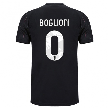 Femme Maillot Paola Boglioni #0 Le Noir Tenues Extérieur 2021/22 T-Shirt